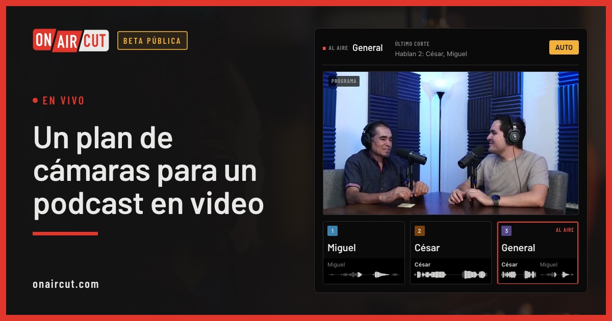 La página Cámaras: cada entrada y quién sale en ella
